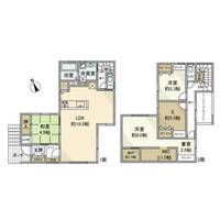 愛知県岡崎市若松町字萱林(一戸建)の賃貸物件の間取り