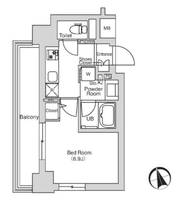 東京都中野区白鷺1(マンション)の賃貸物件の間取り
