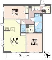 トリシューラ タキザカの間取り