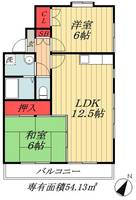 物件の間取り画像