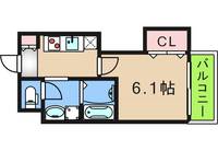 みおつくし岸里IIの間取り