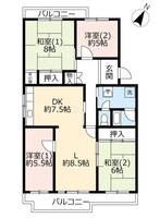 物件の間取り画像