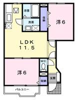 物件の間取り画像