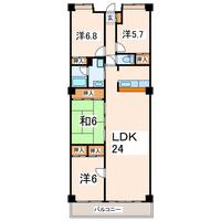物件の間取り画像