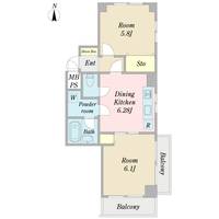 マイキャッスル上大岡の間取り