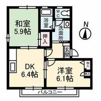 物件の間取り画像