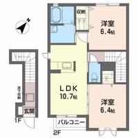 ハイツ ブレビスの間取り