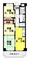 カーム椎名町の間取り