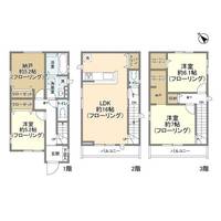 千葉県船橋市高根台1(一戸建)の賃貸物件の間取り