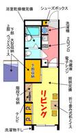 大阪府堺市東区北野田(マンション)の賃貸物件の間取り