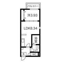 Calm烏森の間取り