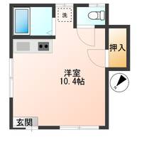 コーポ工藤の間取り