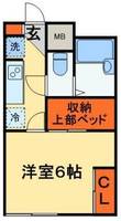 千葉県柏市西町(アパート)の賃貸物件の間取り