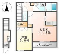 物件の間取り画像