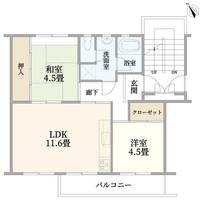 物件の間取り画像