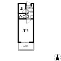 岡山県倉敷市幸町(マンション)の賃貸物件の間取り