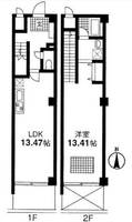 コリーヌ自由が丘の間取り