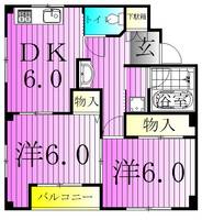 物件の間取り画像