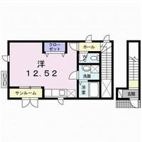 山形県山形市五日町(アパート)の賃貸物件の間取り