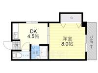 大阪府豊中市千成町2(マンション)の賃貸物件の間取り