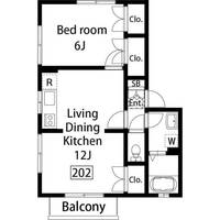 ルミエールMII【1】の間取り