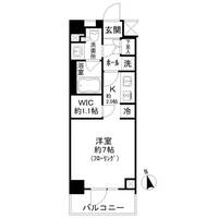 東京都大田区蒲田1(マンション)の賃貸物件の間取り