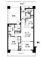 弦巻パーク・ホームズの間取り