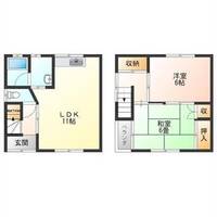 若葉荘の間取り