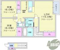 Laurel F.Aの間取り