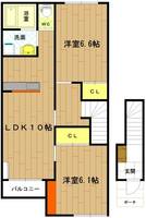 三重県度会郡度会町大野木(アパート)の賃貸物件の間取り