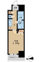 東京都新宿区大久保2(マンション)の賃貸物件の間取り