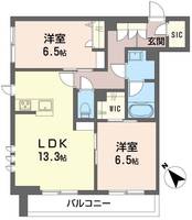 トリシューラ タキザカの間取り