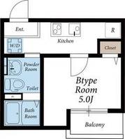 千葉県船橋市本町6(アパート)の賃貸物件の間取り