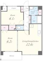 シャンドローズの間取り