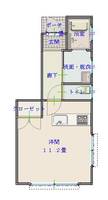 物件の間取り画像