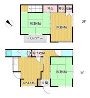 物件の間取り画像