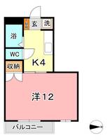 クリスタルハイツの間取り