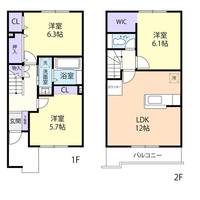 物件の間取り画像