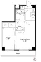 物件の間取り画像