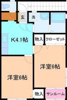 ケヤキジュールの間取り