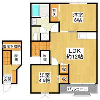 物件の間取り画像