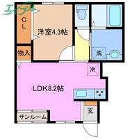 物件の間取り画像