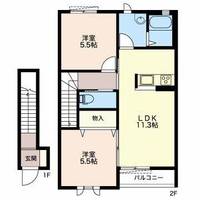 物件の間取り画像