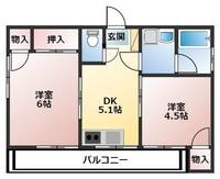 物件の間取り画像