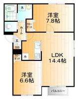 物件の間取り画像