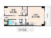 Blom Court(ブロムコート)の間取り