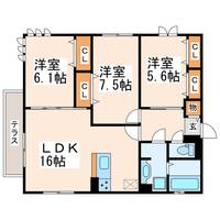 物件の間取り画像