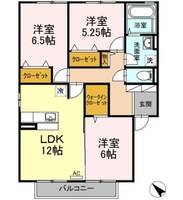 ボナール IIIの間取り