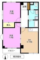 物件の間取り画像