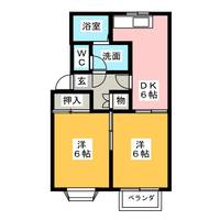 コージーフラットの間取り